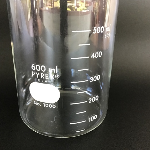 Pyrex Beaker 600mL #1000 Corning Glass Science USA - Picture 5 of 9